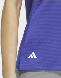 adidas Performance - Solid Ottoman Polo Shirt Womens
