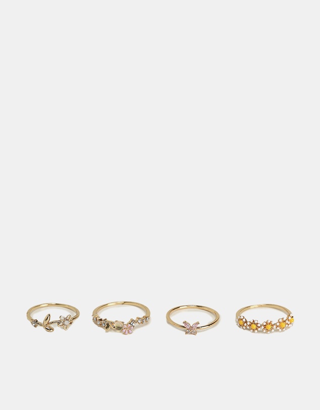 ALDO - Girlies Multipack Rings Set