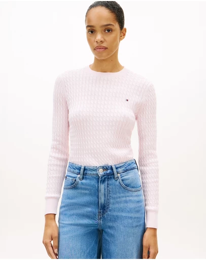 Tommy Hilfiger - Fine Gauge Cable Knit Jumper