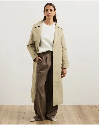 Atmos&Here - Cora Lightweight Trench Coat
