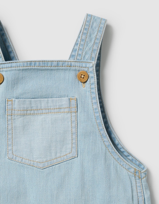 Wilson & Frenchy - Organic Denim Overalls - Babies-Kids