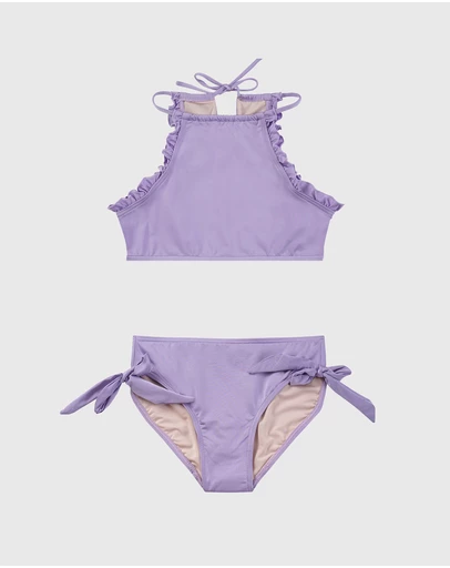 Aqua Blu Kids - Stepping Stones Halter Neck Bikini Set - Teens