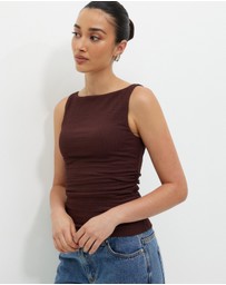 Calli - Ellis Crinkle Tank