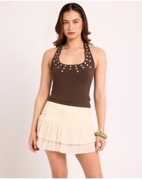 Insight - Melly Mother Of Pearl Tank