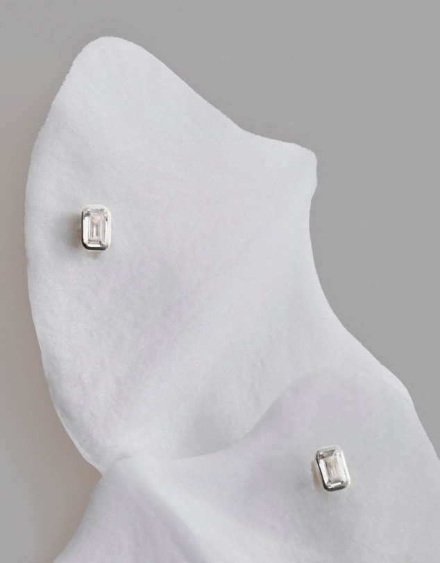 SAINT VALENTINE - Lineaire Studs - Silver