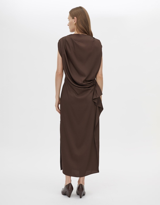 CAMILLA AND MARC - Elowyn Drape Detail Midi Dress