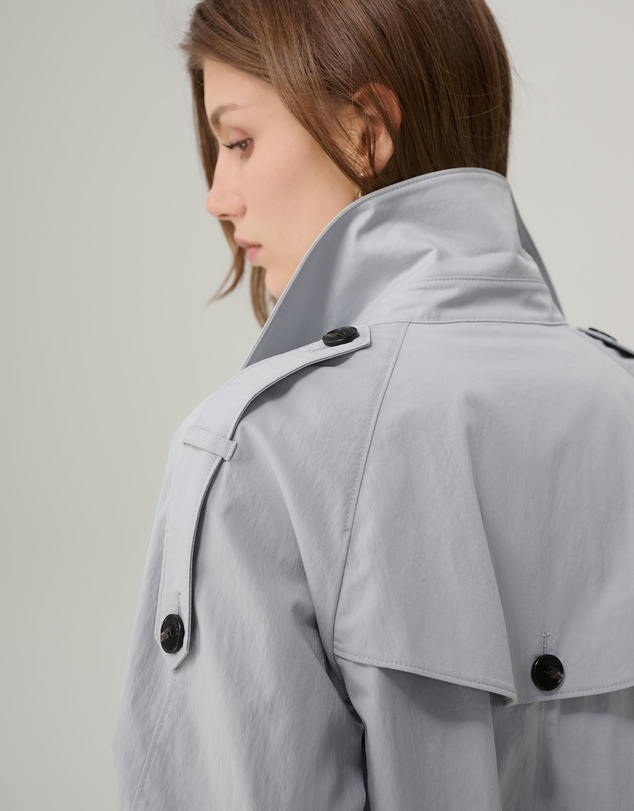 IDA+S - Samantha Short Trench Coat