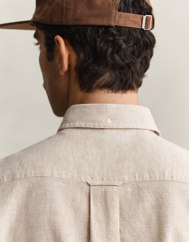 Gant - Cotton Linen Short Sleeve Shirt