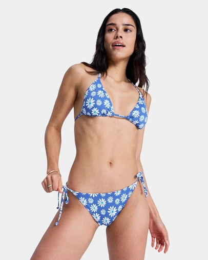Roxy - Womens Printed Essentials Tie Side Classic Bikini Bottom