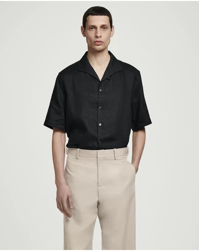 COS - Linen Short-Sleeved Shirt