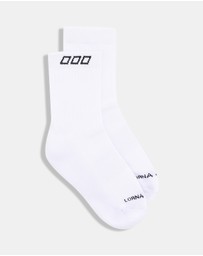 Lorna Jane - 3-Pack LJ Quarter Crew Socks