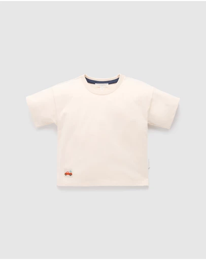 Purebaby - Basic Heavy Weight Tee-Kids-Babies