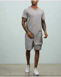 Surrounded By Ghosts - The Coltan Cotton Asymmetrical Tail T-Shirt