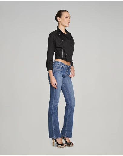 Love and Nostalgia - Killer Low Rise Bootleg Jean - Nasty Girl Wash
