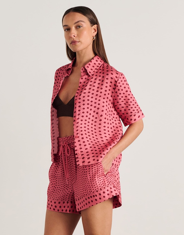 Jag - Ania Spot Short Sleeve Shirt
