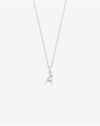 Michael Hill - A Initial Pendant in Sterling Silver