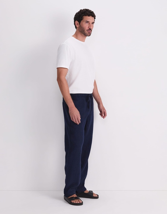 Sportscraft - Caffery Yarn Dyed Linen Pant