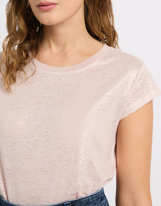 Marcs - As Love Glows Foil Linen Tee