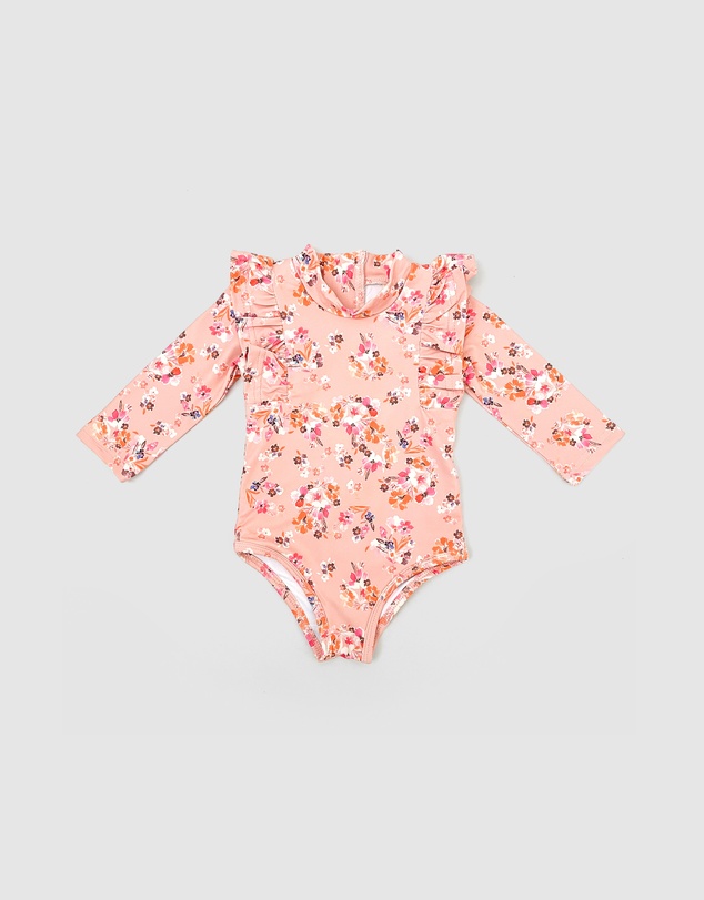 WITH LOVE FOR KIDS - Shimmy Long Sleeve Swimmers - Babies - Kids