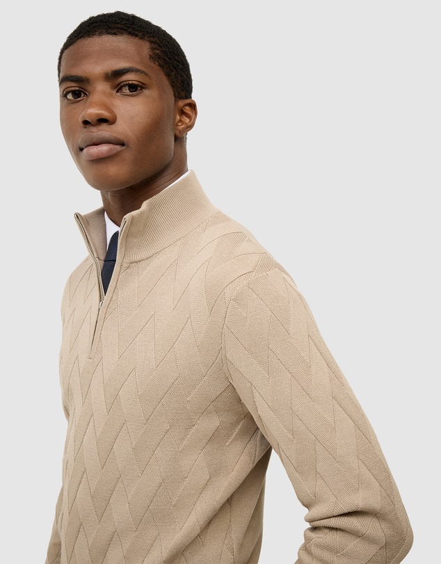 Politix - Hurley Quarter-zip Knit