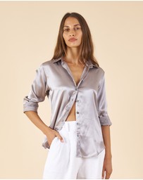 CAMIXA - Satin Silk Shirt
