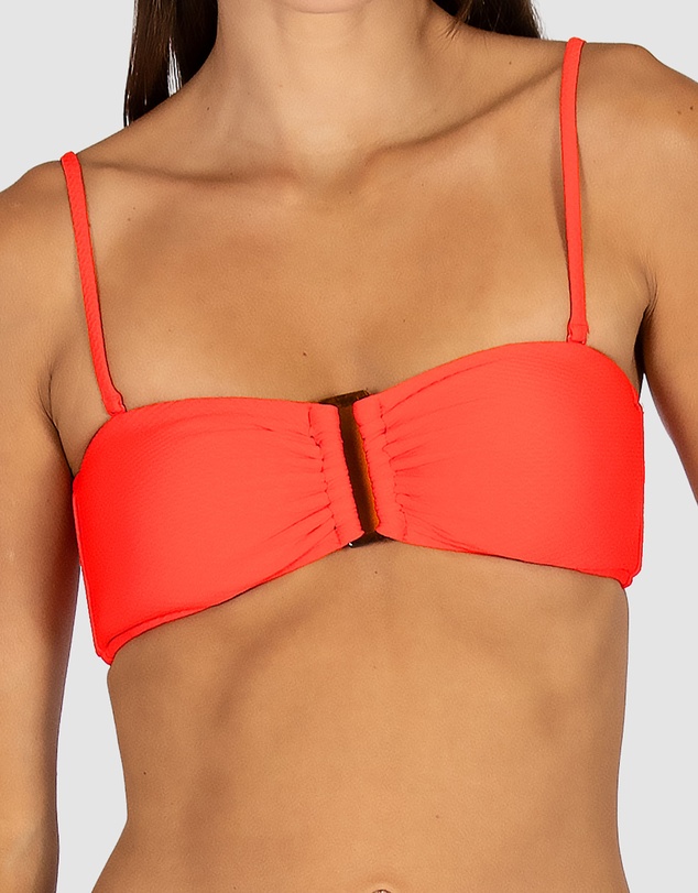 Baku Swimwear - Rococco Ring Bandeau Bikini Bra Top