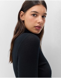 UNISON - Merino High Neck Top