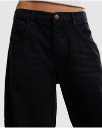 Free People - Good Luck Mid Rise Barrel Jeans