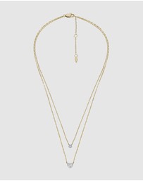 Fossil - Sadie Two Tone Pendant Necklace