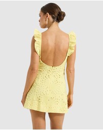 Pasduchas - Clemenine Ruffle Mini Dress