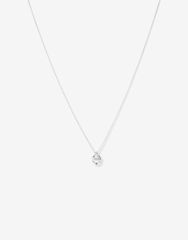 Michael Hill - Lume Lab Pear Pendant with 0.10 Carat TW of Laboratory-Grown Diamond in Sterling Silver