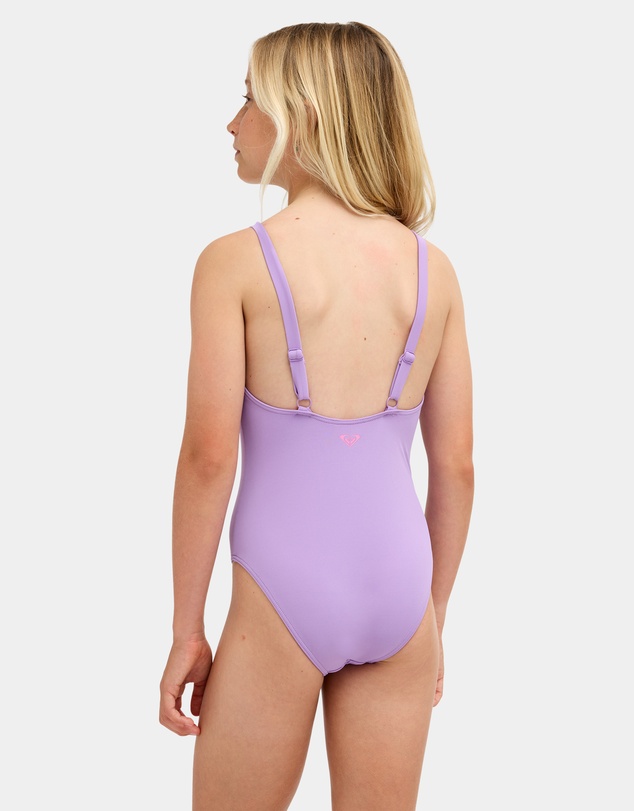 Roxy - Girls 8 to 16 Shore Swell One Piece Swimsuit