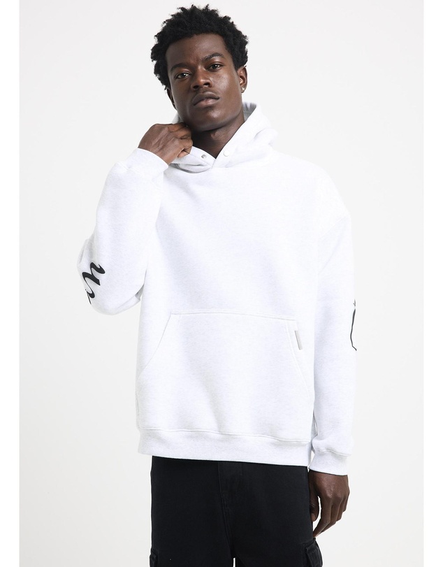 Black Noise White Rain - World Hoodie