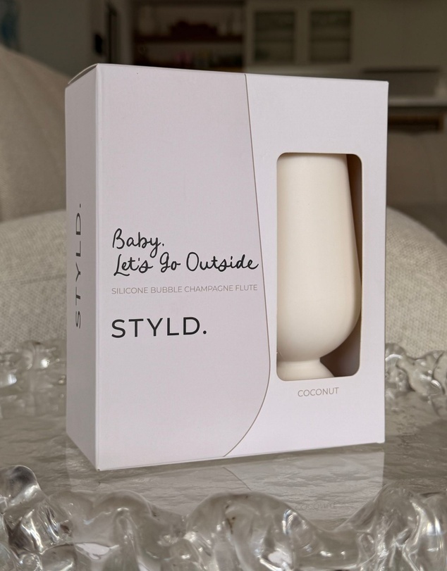 STYLD. - Bubble Champagne Flute Set (2 pcs)