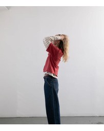 Found - Double Layer Stripe Tee