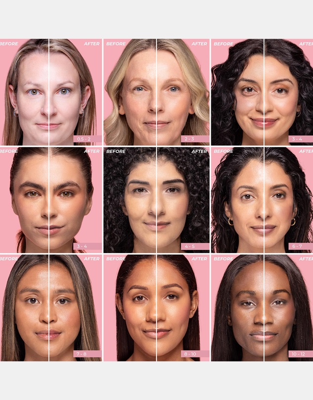 MCoBeauty - Sheer Tint Super Glow Serum Foundation - 7-8 (Medium Dark)