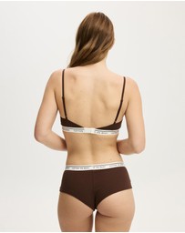 Cotton On Body - Branded Cotton Balconette Bralette