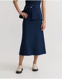Oxford - Gracie Knitted Midi Skirt