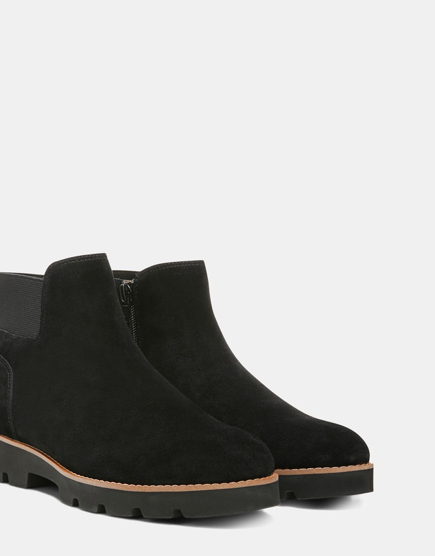 Vionic - Brionie Chelsea Boot - Black Suede