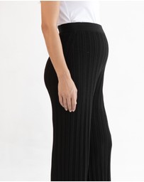 Soon Maternity - Collette Linen Knit Pants
