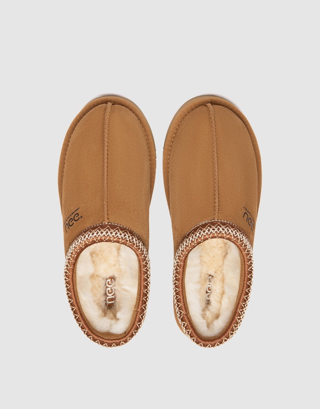 EVERAU - Australian Shepherd Ugg Tay Cow Suede Upper House Shoes