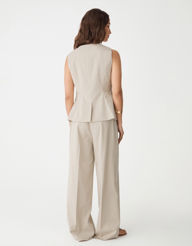 Forcast - Zoe Pinstripe Vest