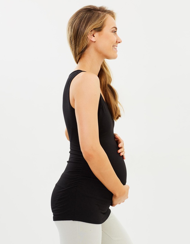 Bamboo Body - Ruched Singlet