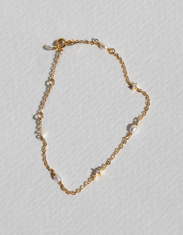 SAINT VALENTINE - Stars & Moons Bracelet - Gold