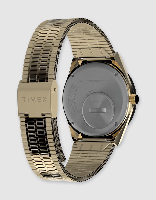 TIMEX - Timex x Seconde Seconde Collab Limited Edition Gold Tone Watch