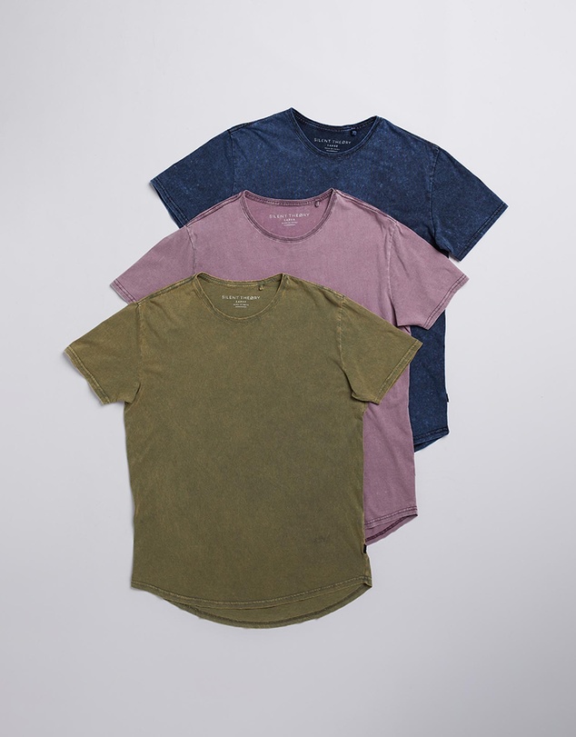 Silent Theory - 3-Pack Acid Tail Tee
