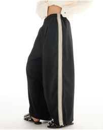 THE TALES - The Tales Harajuku Black Track Pant