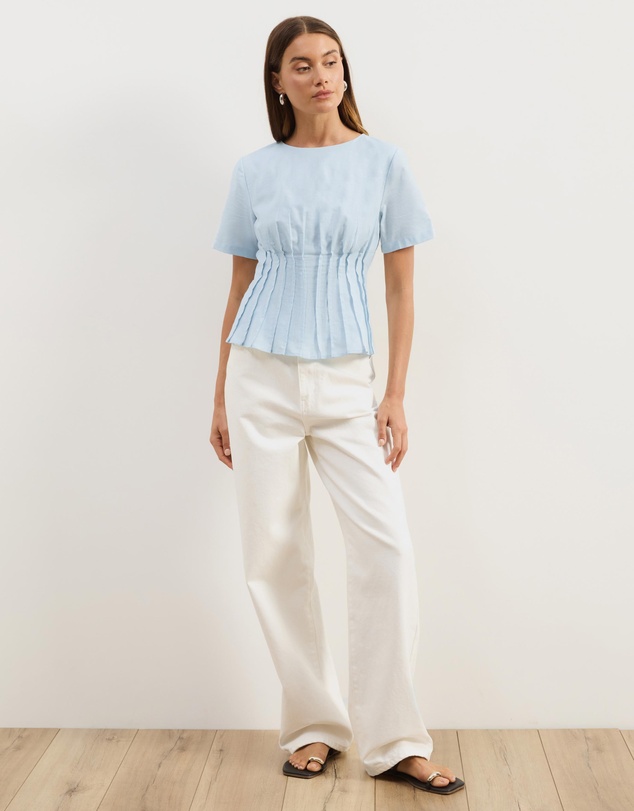 Atmos&Here - Maya Pin Tuck Top