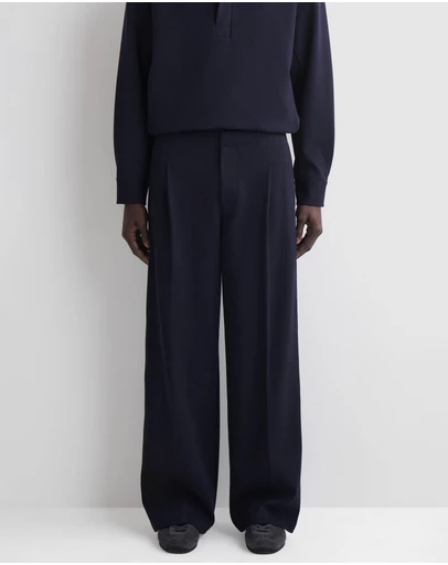COS - Oversized Wide-Leg Jersey Trousers