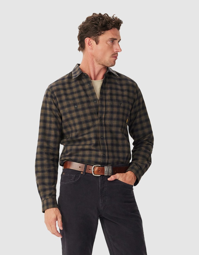 R.M.Williams - Coen Brushed Check Shirt